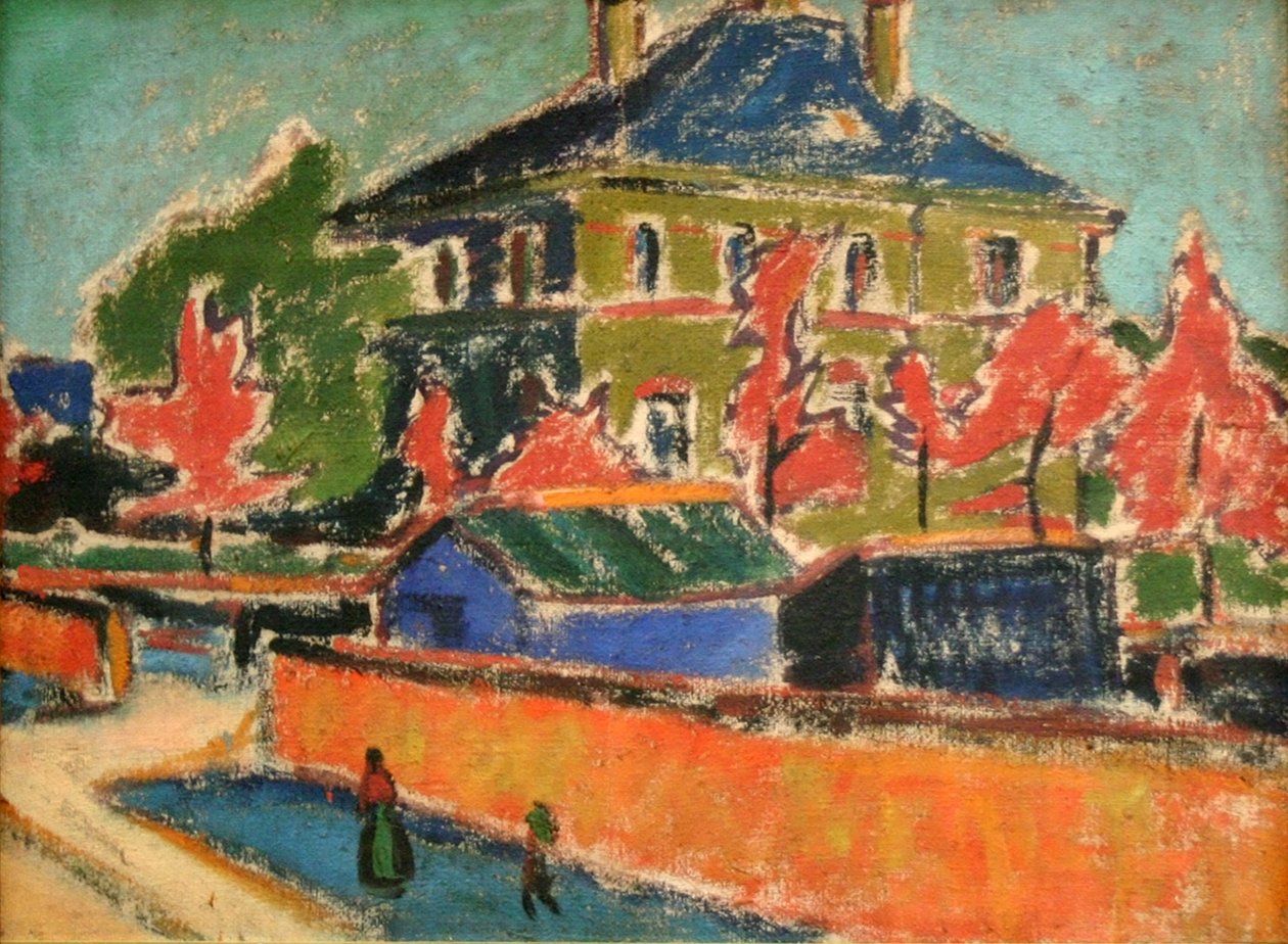 Villa in Dresden von Ernst Ludwig Kirchner