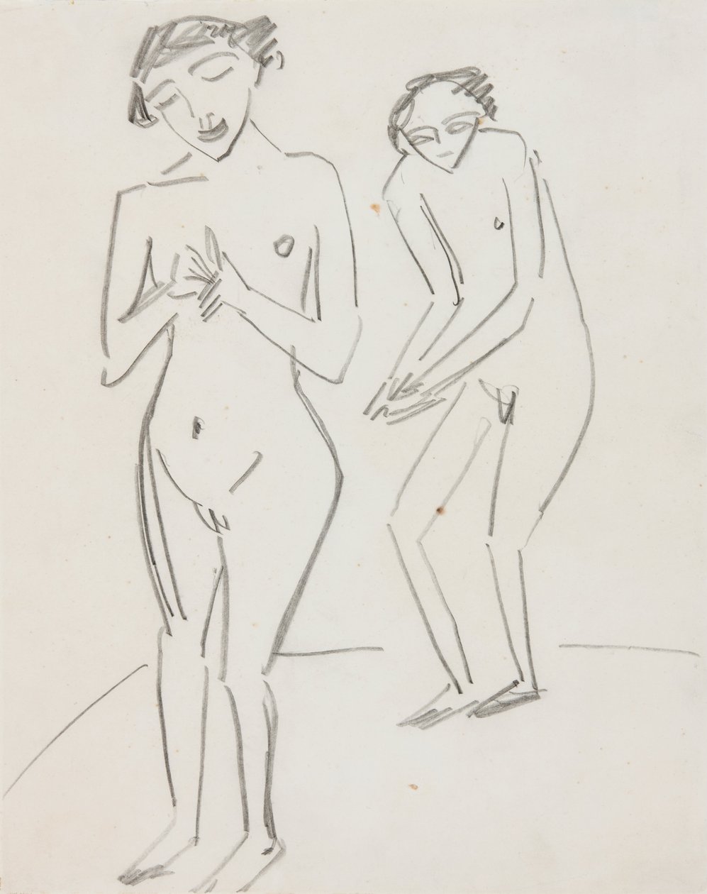 Mann und Frau von Ernst Ludwig Kirchner