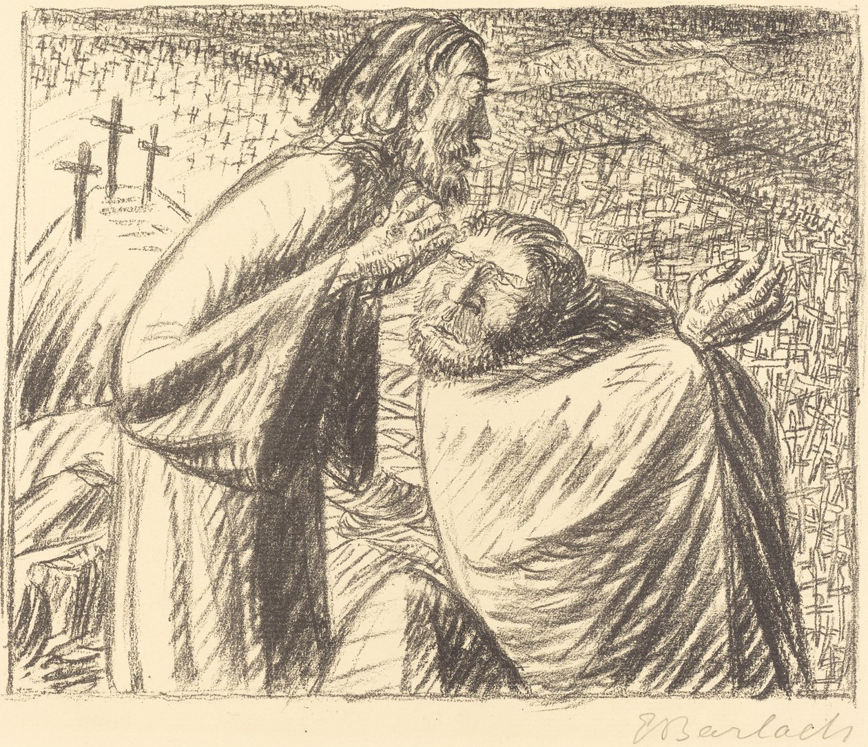 Anno Domini MCMXVI Post Christum Natum von Ernst Barlach