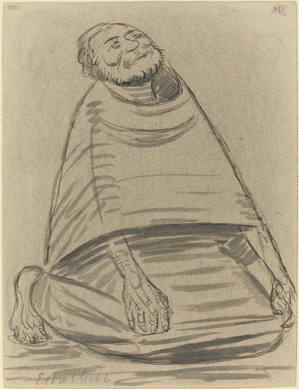 Kniender Mann von Ernst Barlach