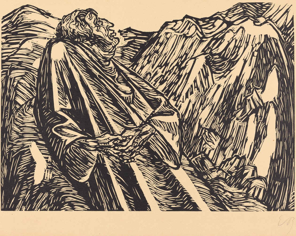 Die Klippen von Ernst Barlach