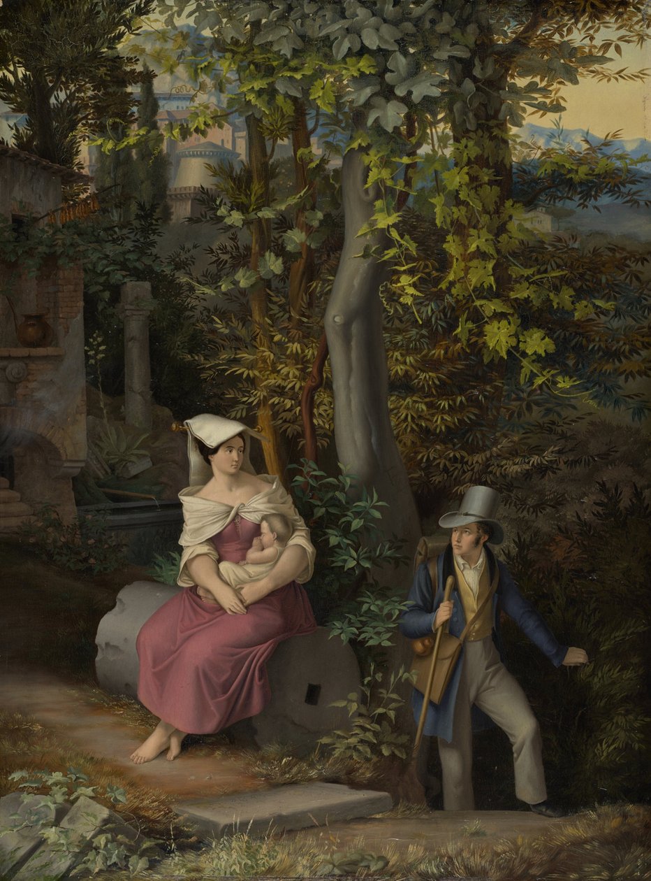 Der Wanderer von Ernst Foerster