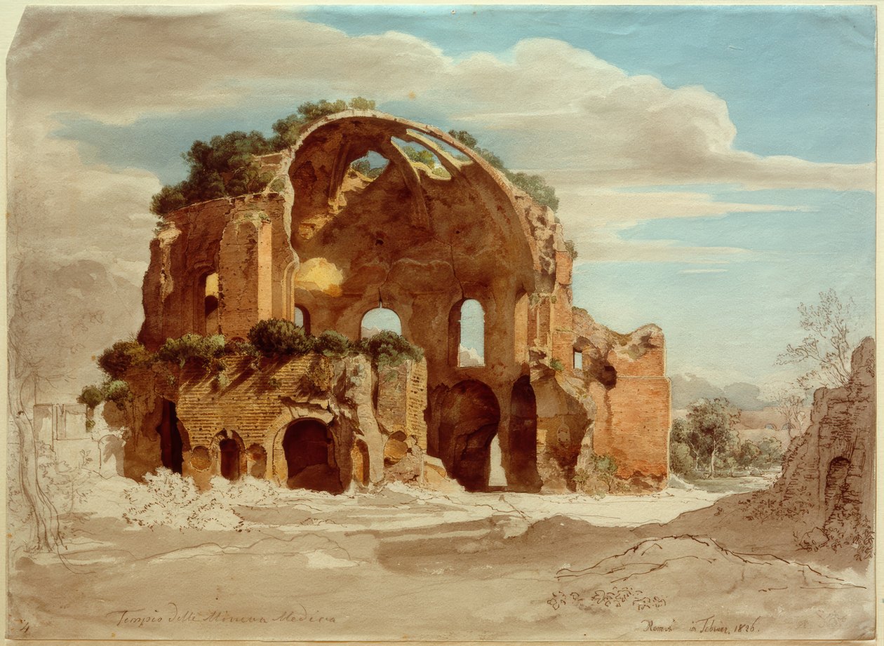 Tempio delle Minerva Medici von Ernst Fries