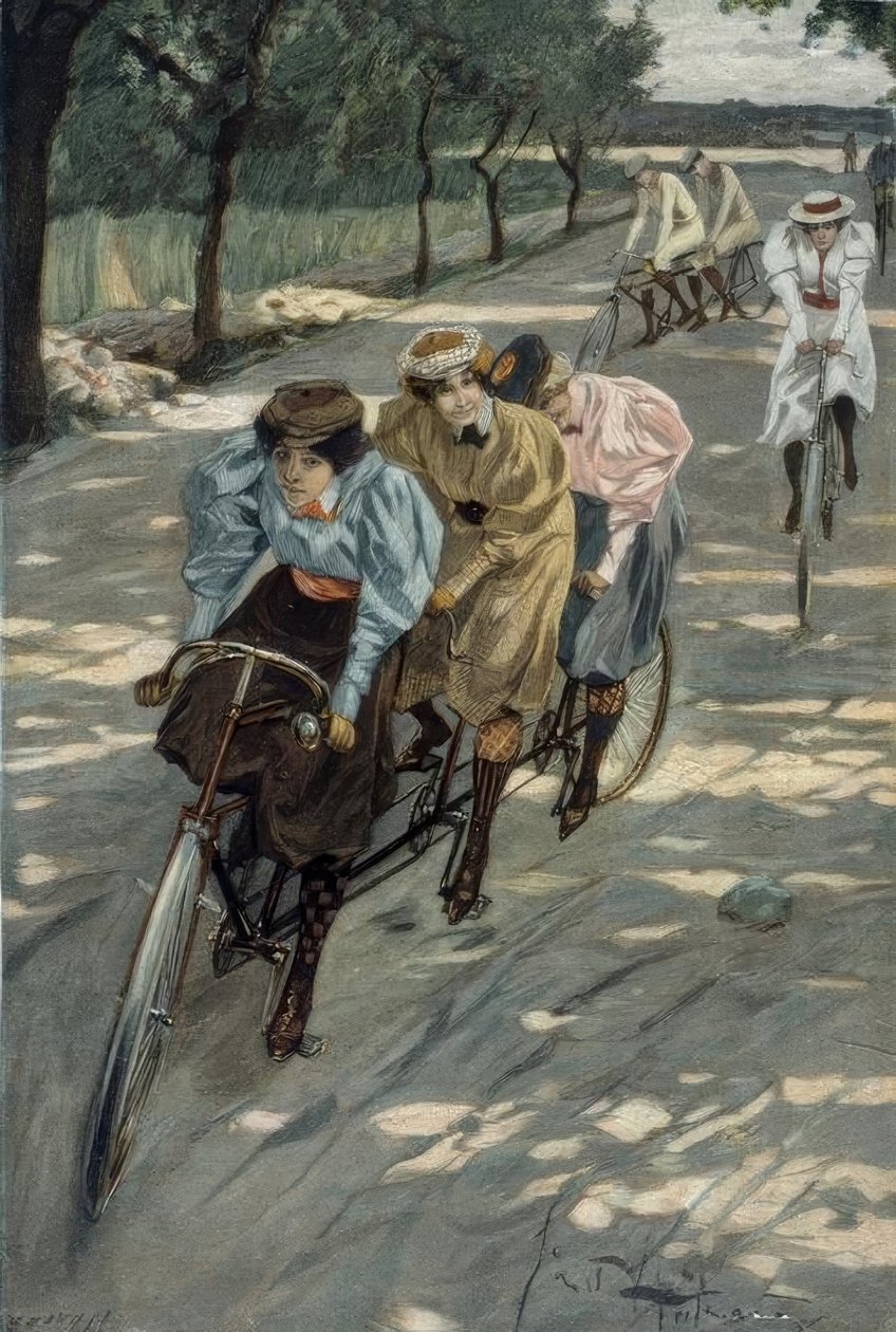 E. Heilemann, Tandem-Fahrer von Ernst Heilemann