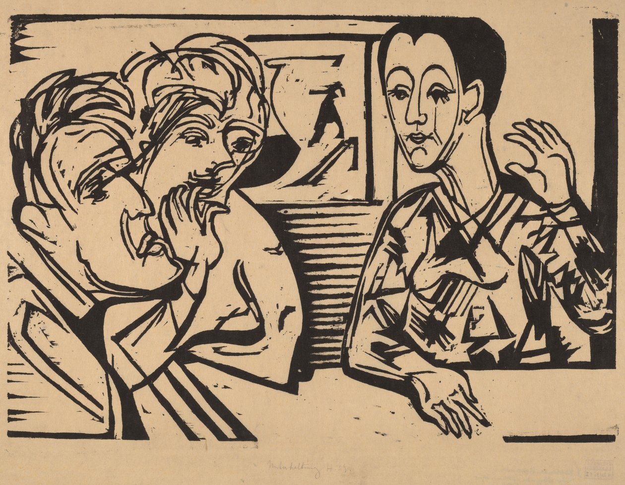 Gespräch von Ernst Ludwig Kirchner