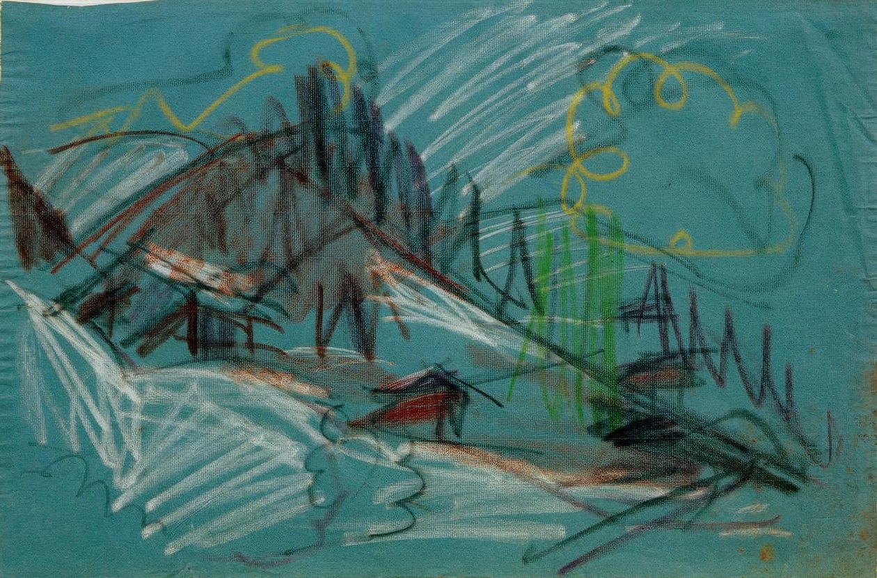 Alp im Mondlicht von Ernst Ludwig Kirchner