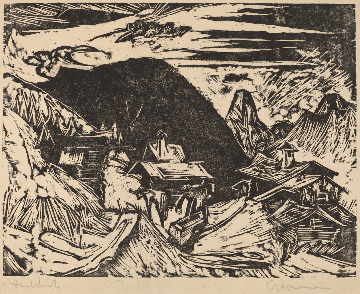 Almweide von Ernst Ludwig Kirchner