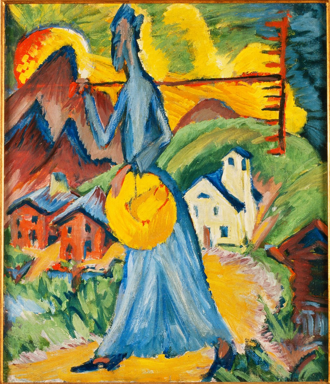 Alpleben, Triptychon von Ernst Ludwig Kirchner