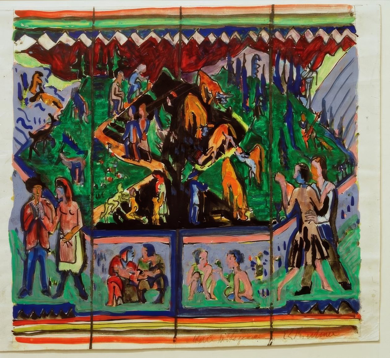 Das Leben von Ernst Ludwig Kirchner