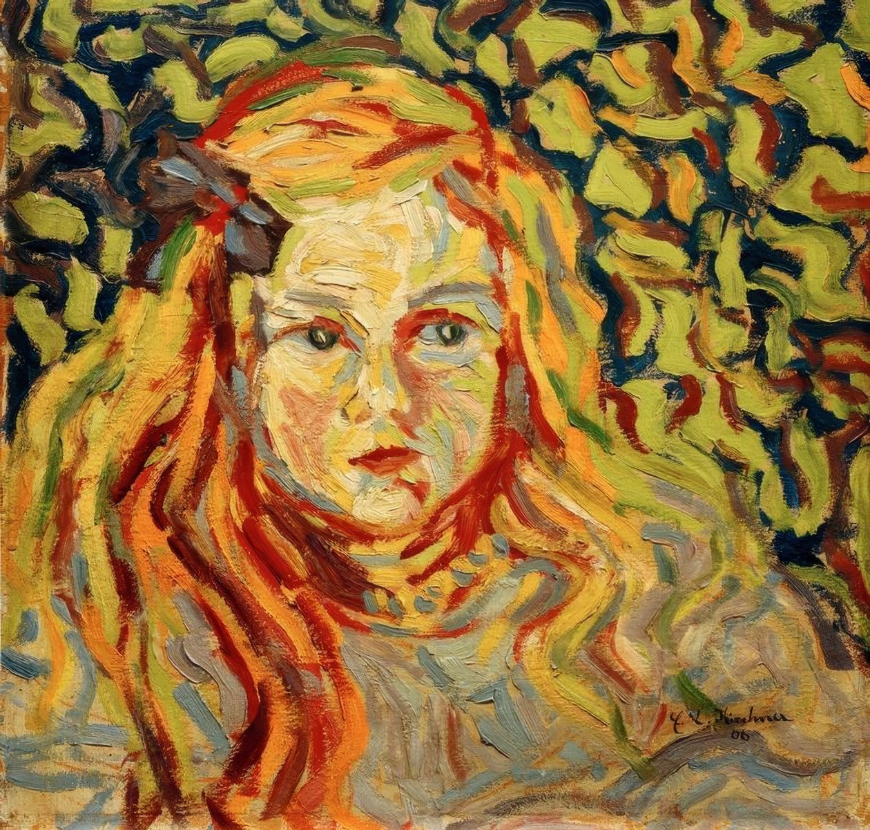 Kinderköpfchen von Ernst Ludwig Kirchner
