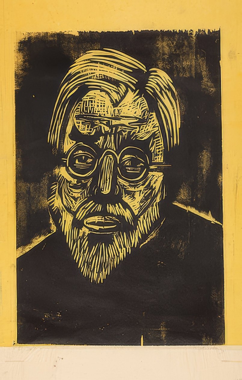 Kopf Jakob Bosshart von Ernst Ludwig Kirchner