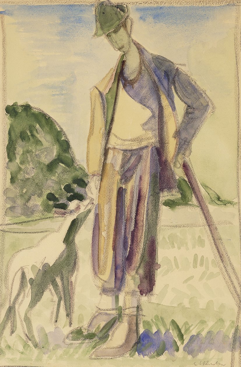 Der Hirte von Ernst Ludwig Kirchner