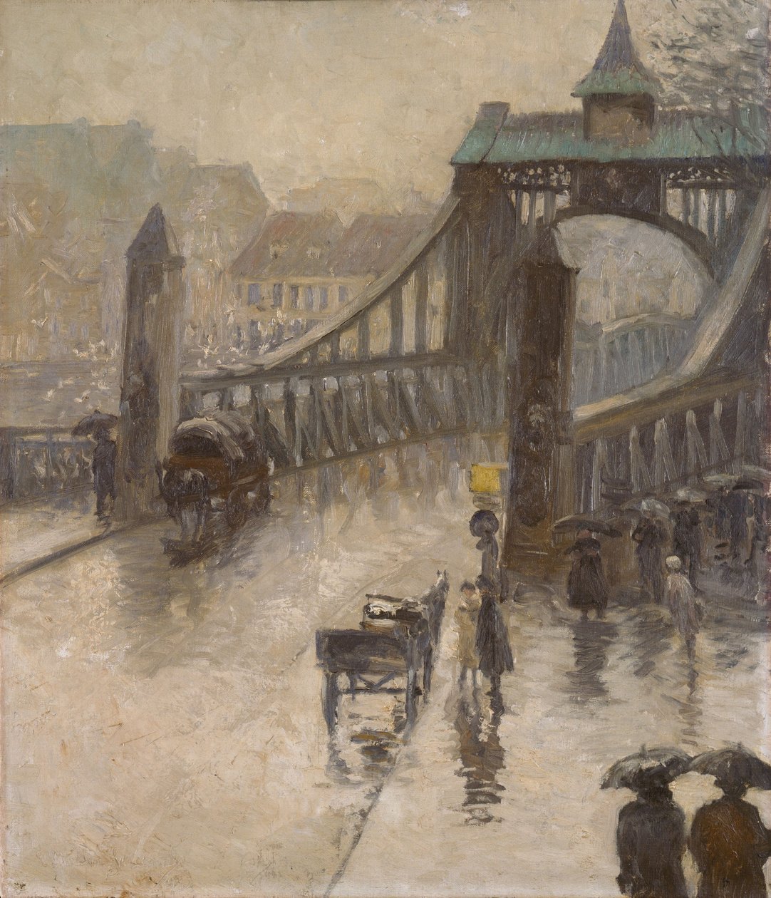 Weserbrücke von Ernst Müller Scheebel