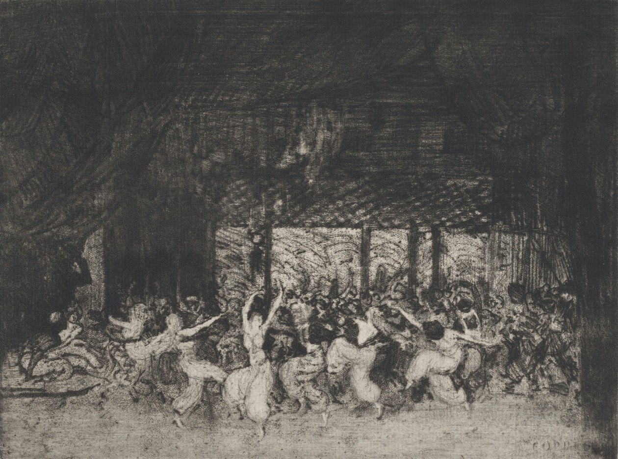 Russisches Ballett von Ernst Oppler