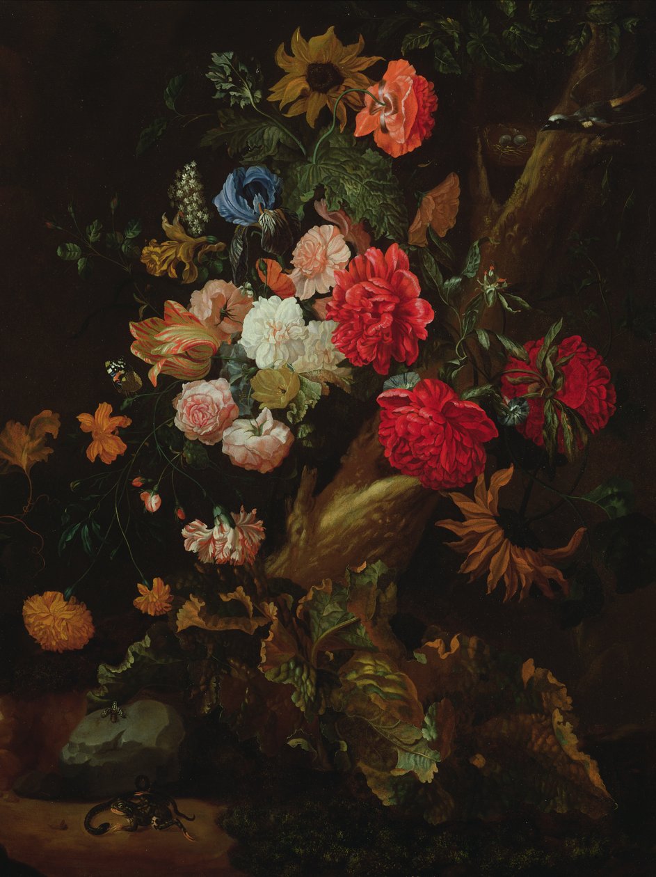 Stillleben mit Blumen von Ernst Stuven