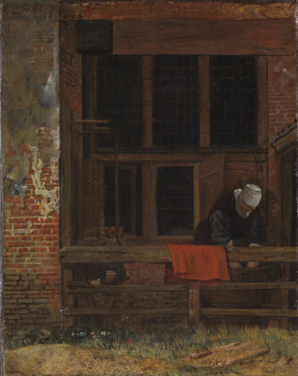 Ein Hof von Esaias Boursse