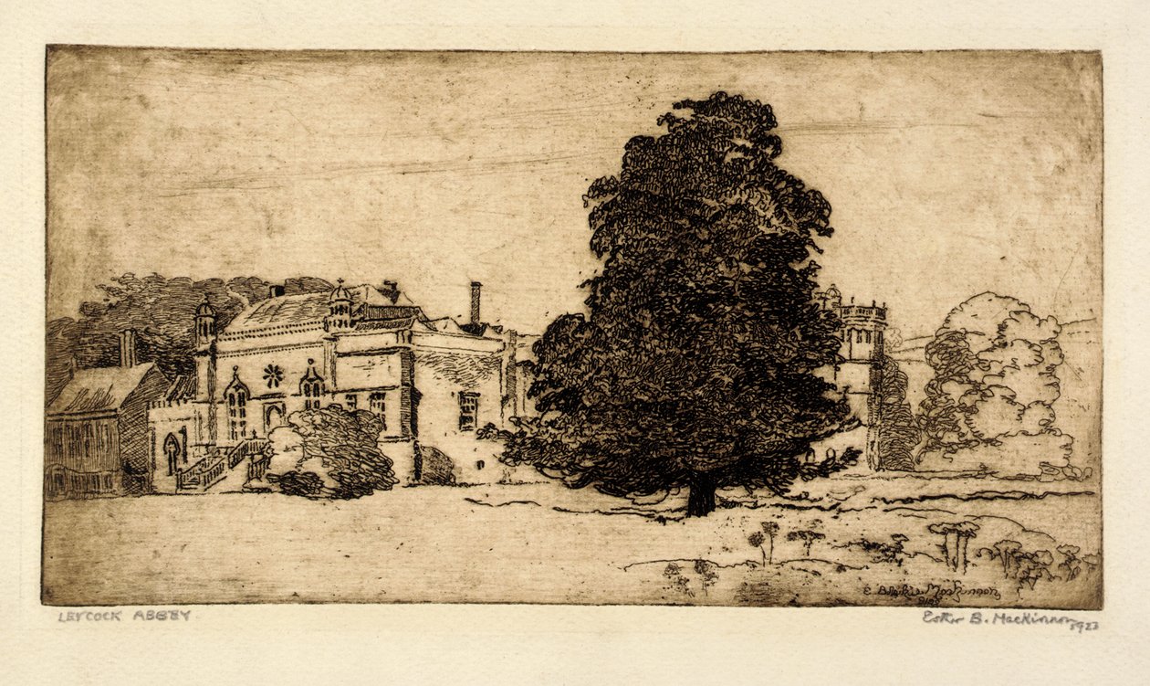 Leycock Abbey von Esther Blaikie MacKinnon
