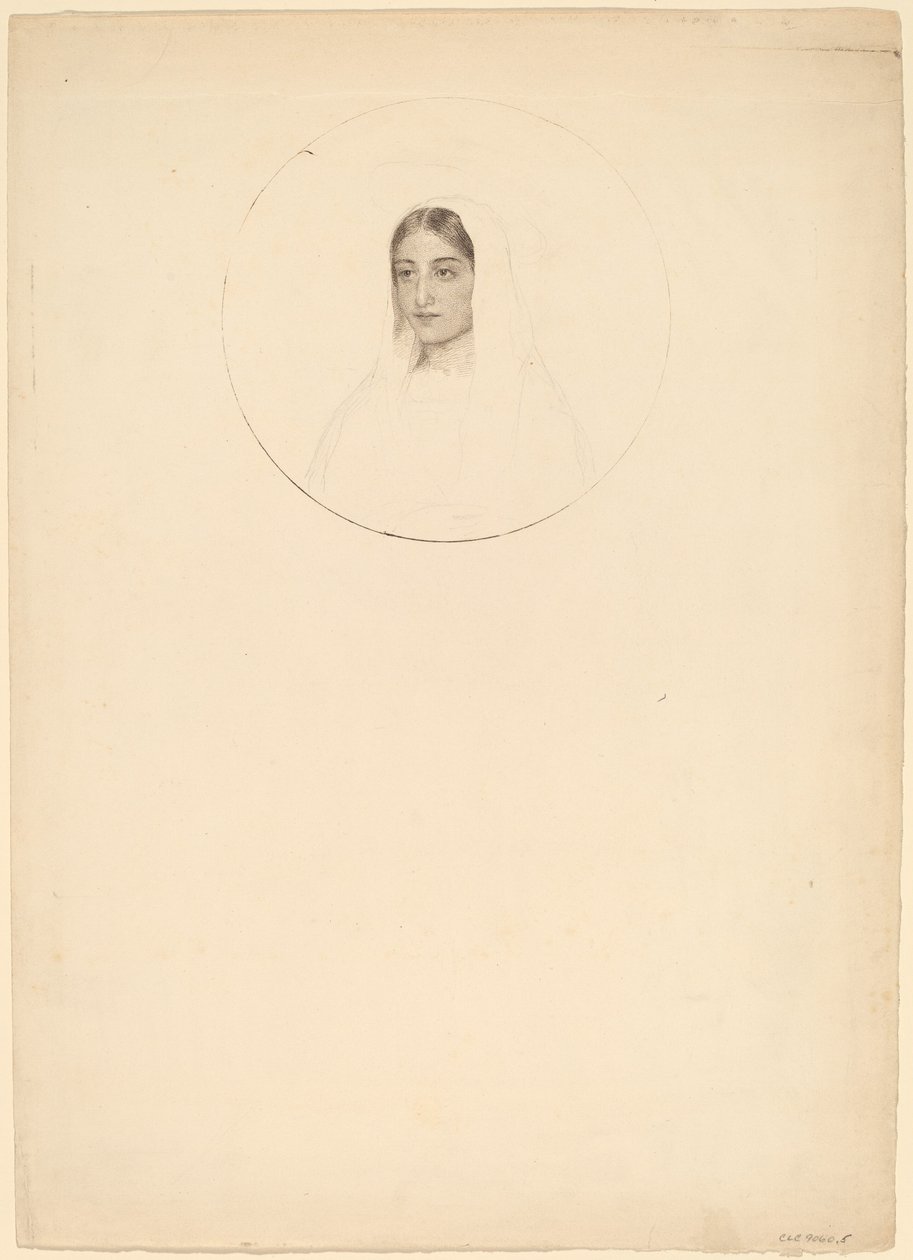 Kopf einer jungen Frau von Esther Frances Alexander
