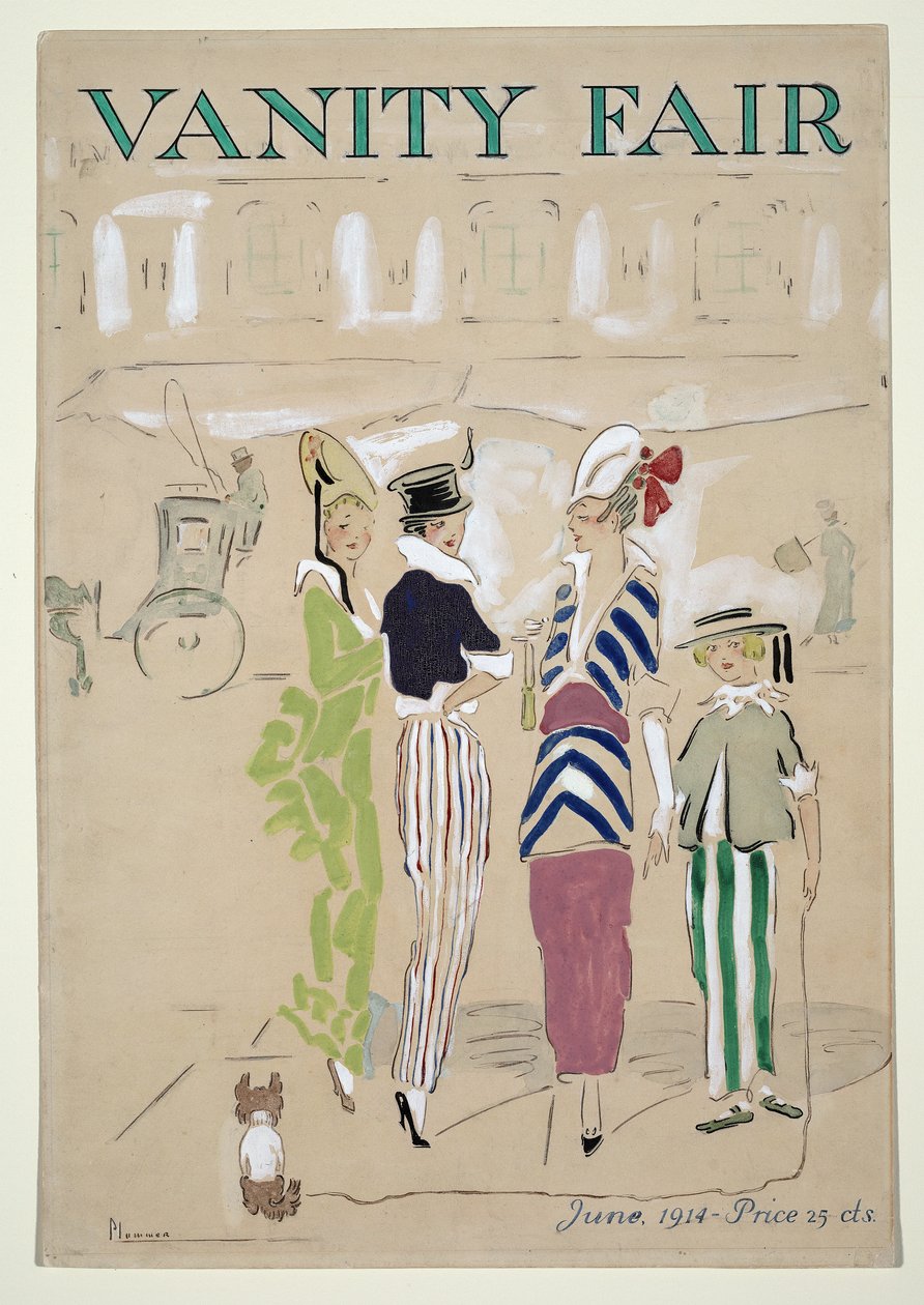 Vanity Fair Cover, Juni 1914 von Ethel McClellan Plummer