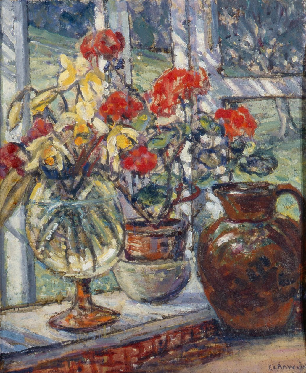 Geranien von Ethel Louise Rawlins