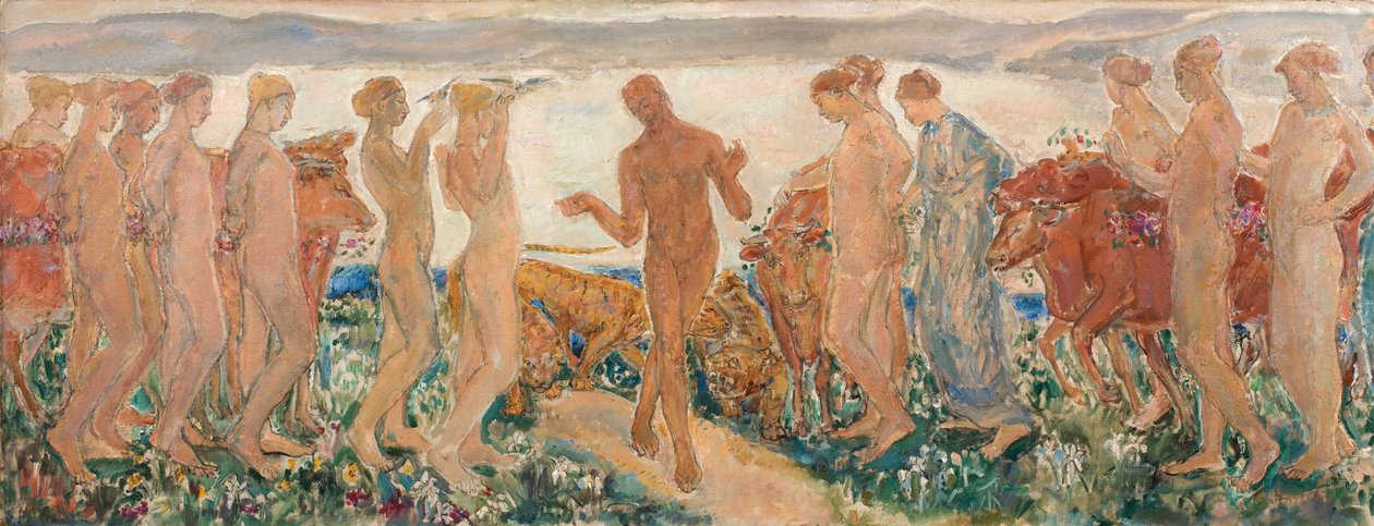 Das Kommen des Fauns von Ethel Walker