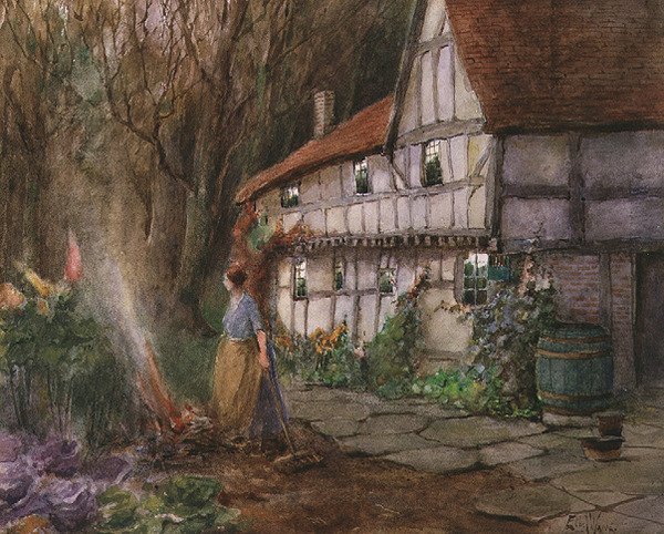 Das Herbstfeuer von Ethel Wane