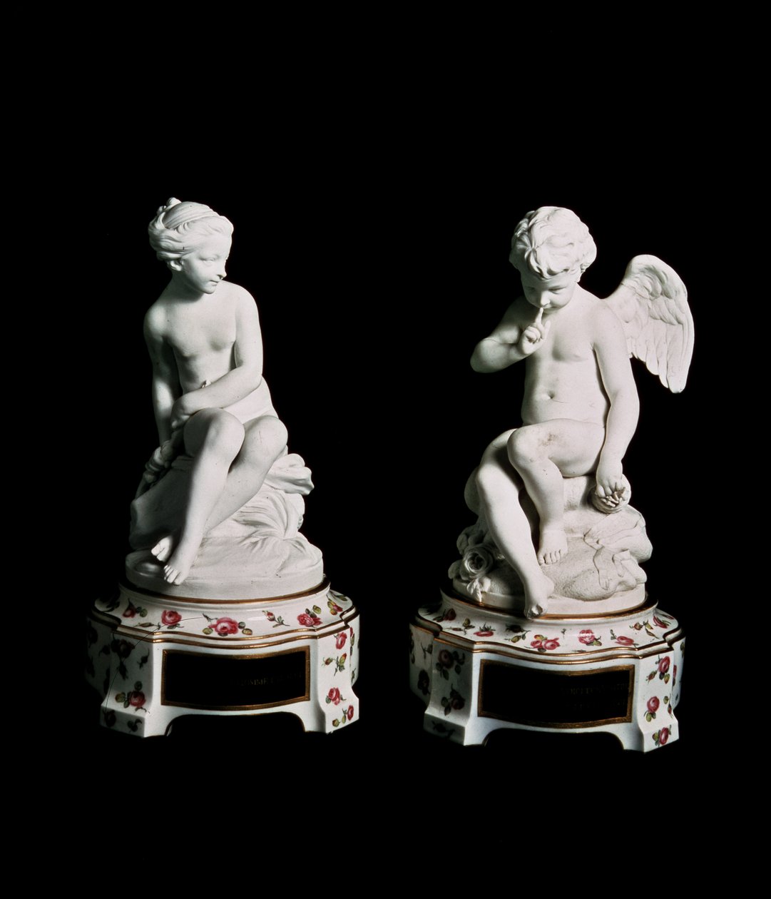 Cupid und Psyche, Sevres-Gruppe, 1758 von Etienne Maurice Falconet