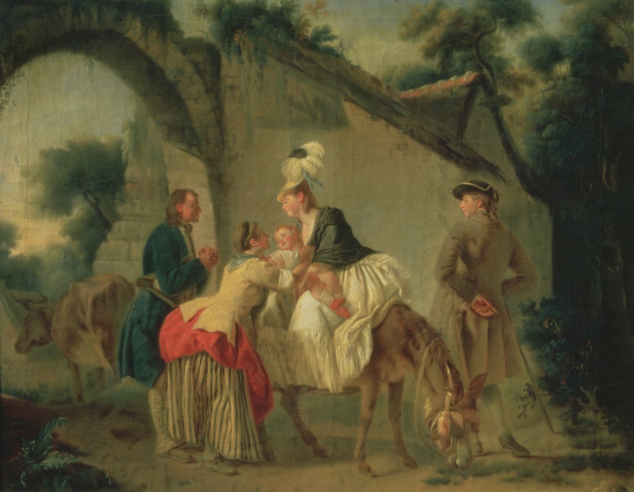 Abschied von der Amme von Etienne Aubry