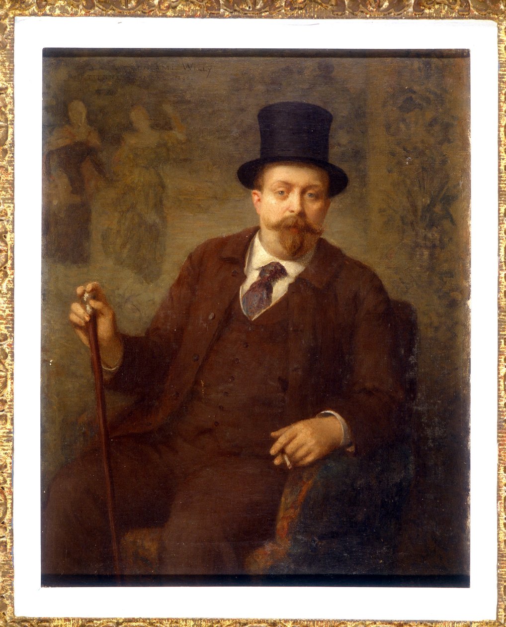 Porträt von Willy (Henry Gauthier-Villars) von Etienne Azambre
