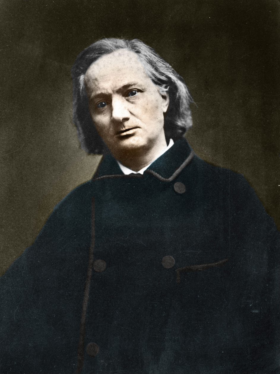 Charles Baudelaire (1821-1867), französischer Dichter von Etienne Carjat