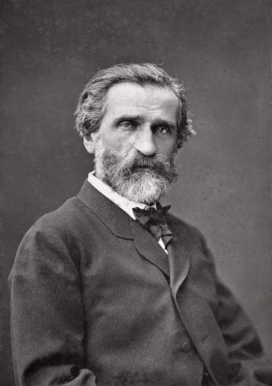 Giuseppe Verdi, 1877 von Etienne Carjat