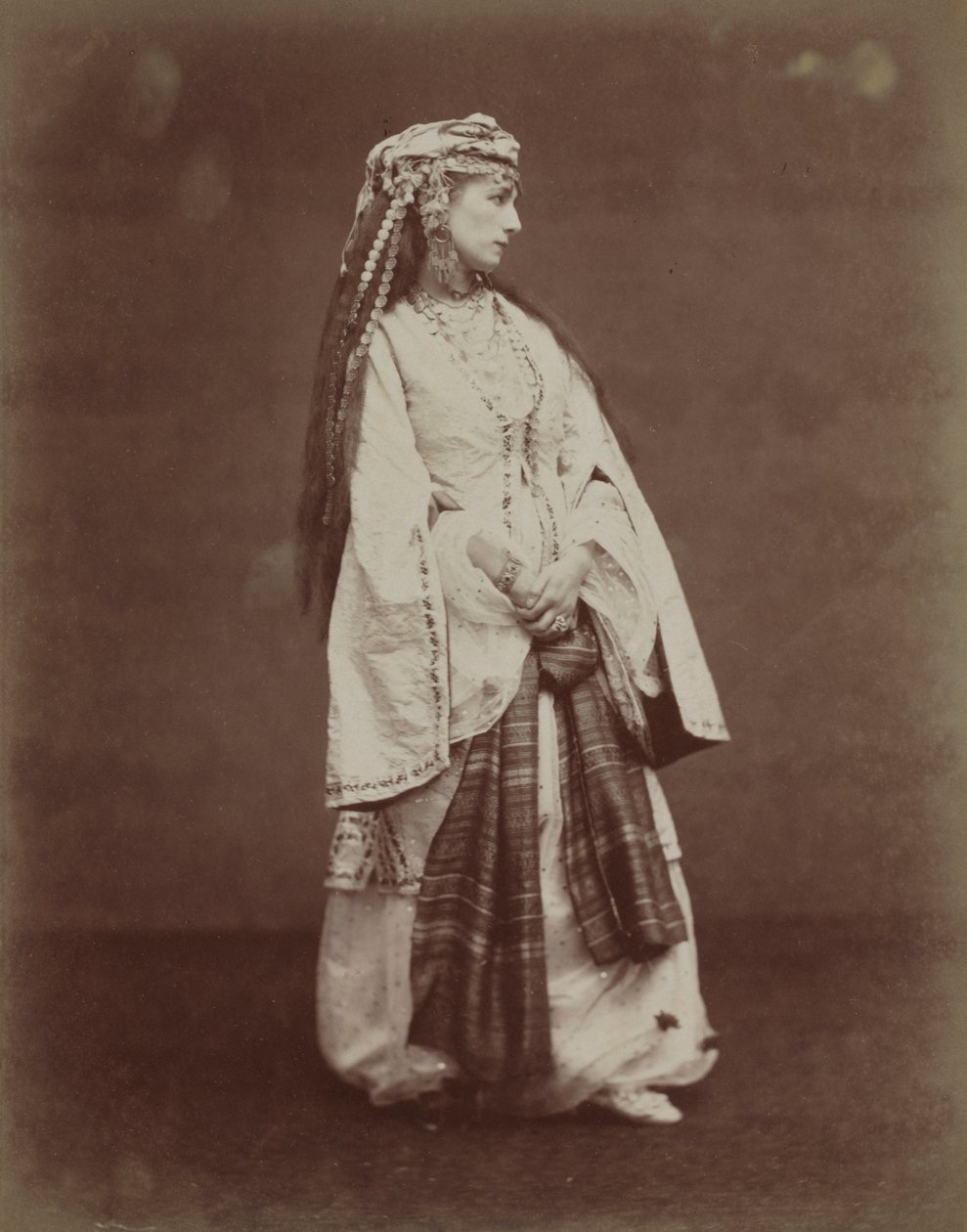 Sarah Bernhardt in Zaire von Voltaire, 1874 von Etienne Carjat