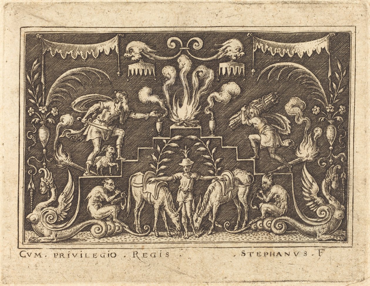 Opferung Abrahams von Etienne Delaune