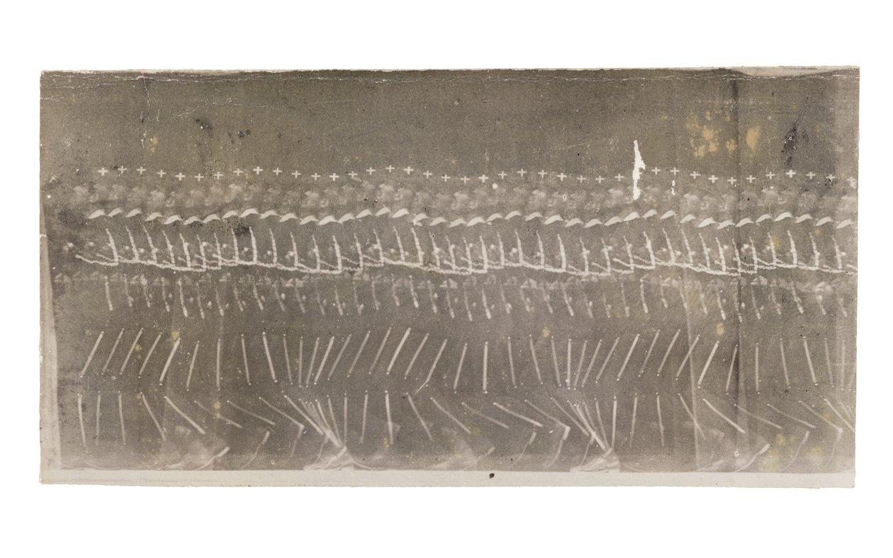 Mann geht, 1882 von Etienne Jules Marey