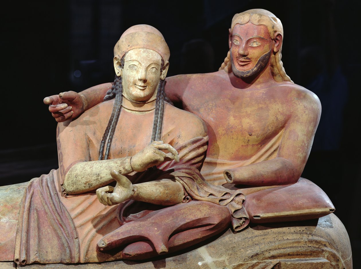 Sarkophag der Ehegatten, aus Cerveteri von Etruscan