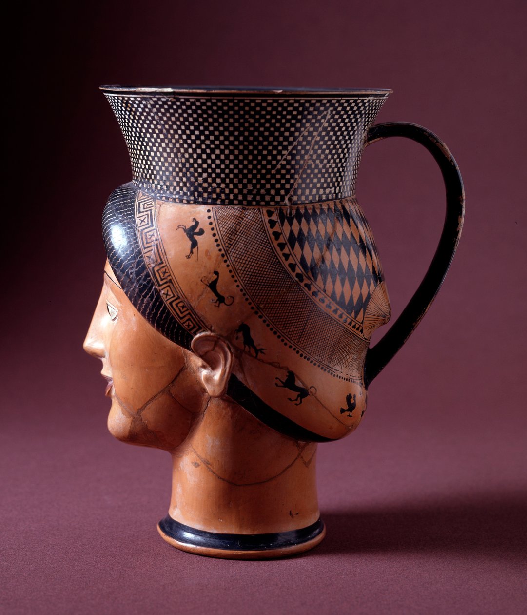 Etruskische Zivilisation: Tonvase von Etruscan
