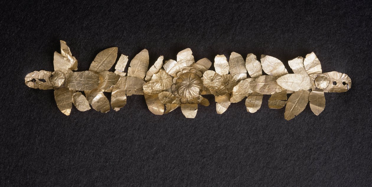 Goldene Krone, 4. bis 3. Jahrhundert v. Chr. von Etruscan Etruscan