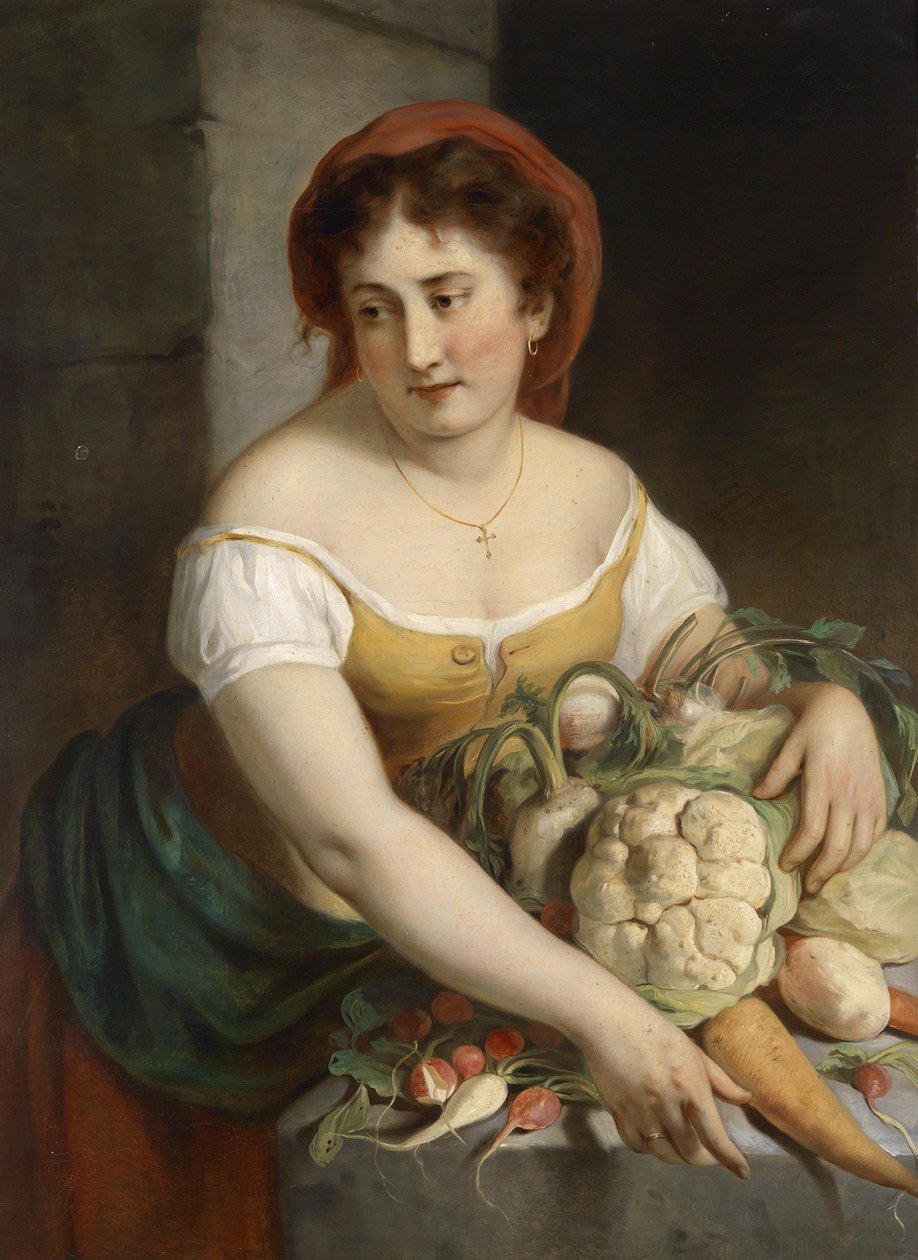 Die Marktfrau von Eugen Felix
