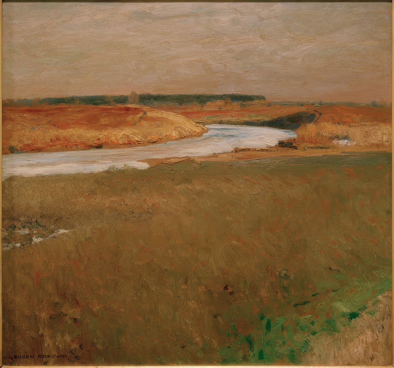Abend an der Oberspree von Eugen Felix Prosper Bracht