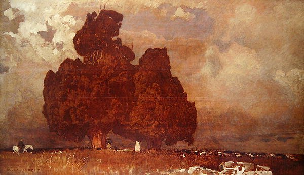 Das Grab von Hannibal von Eugen Felix Prosper Bracht