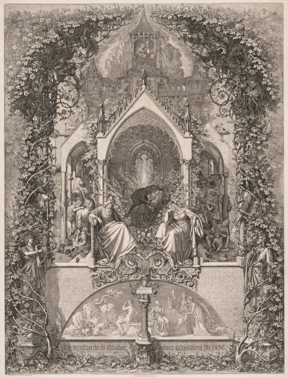 Dornröschen von Eugen Napoleon Neureuther