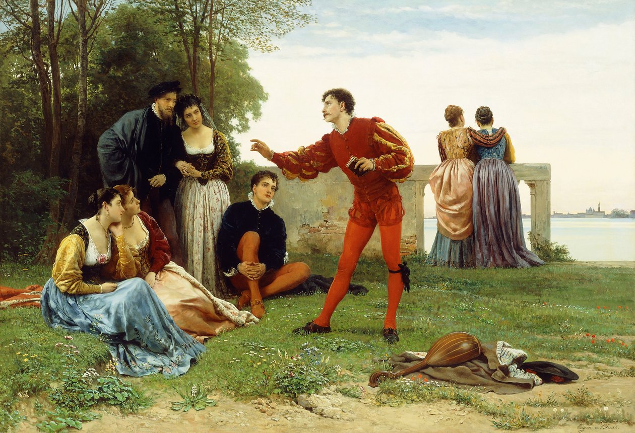 Das Konzert von Eugen von Blaas