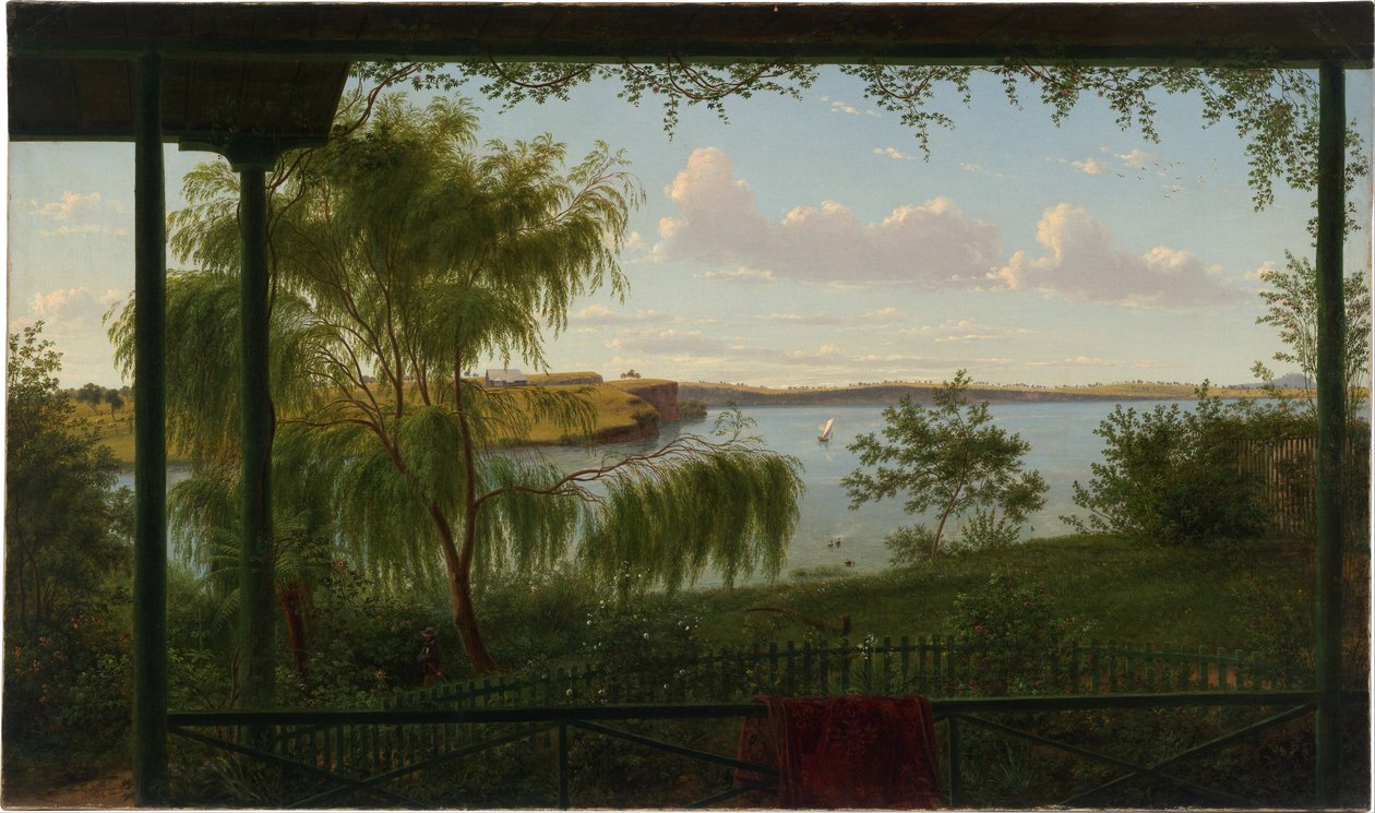 Von der Veranda von Purrumbete von Eugene von Guérard