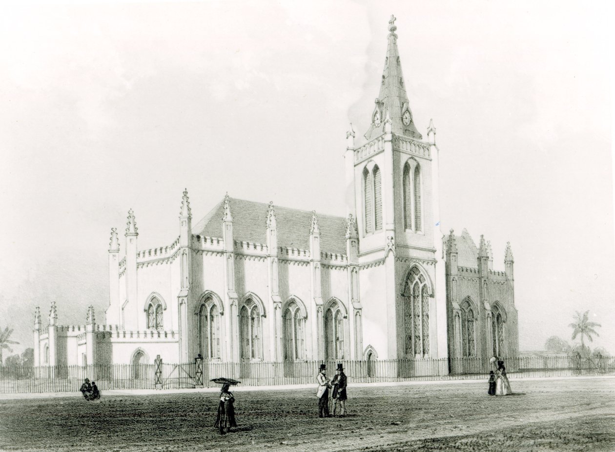 Trinity Kirche, Port of Spain von Eugene Ciceri