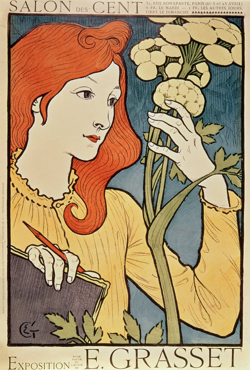Salon des Cent, 1894 von Eugene Grasset