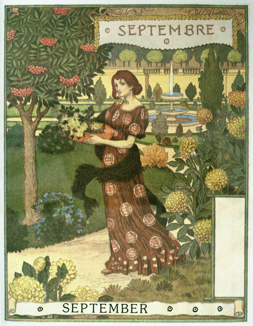 September von Eugene Grasset