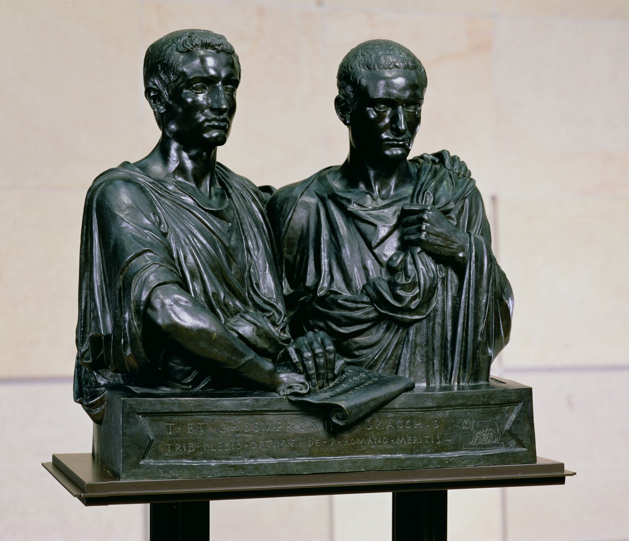 Kenotaph der Gracchi, 1853 (Bronze) von Eugene Guillaume