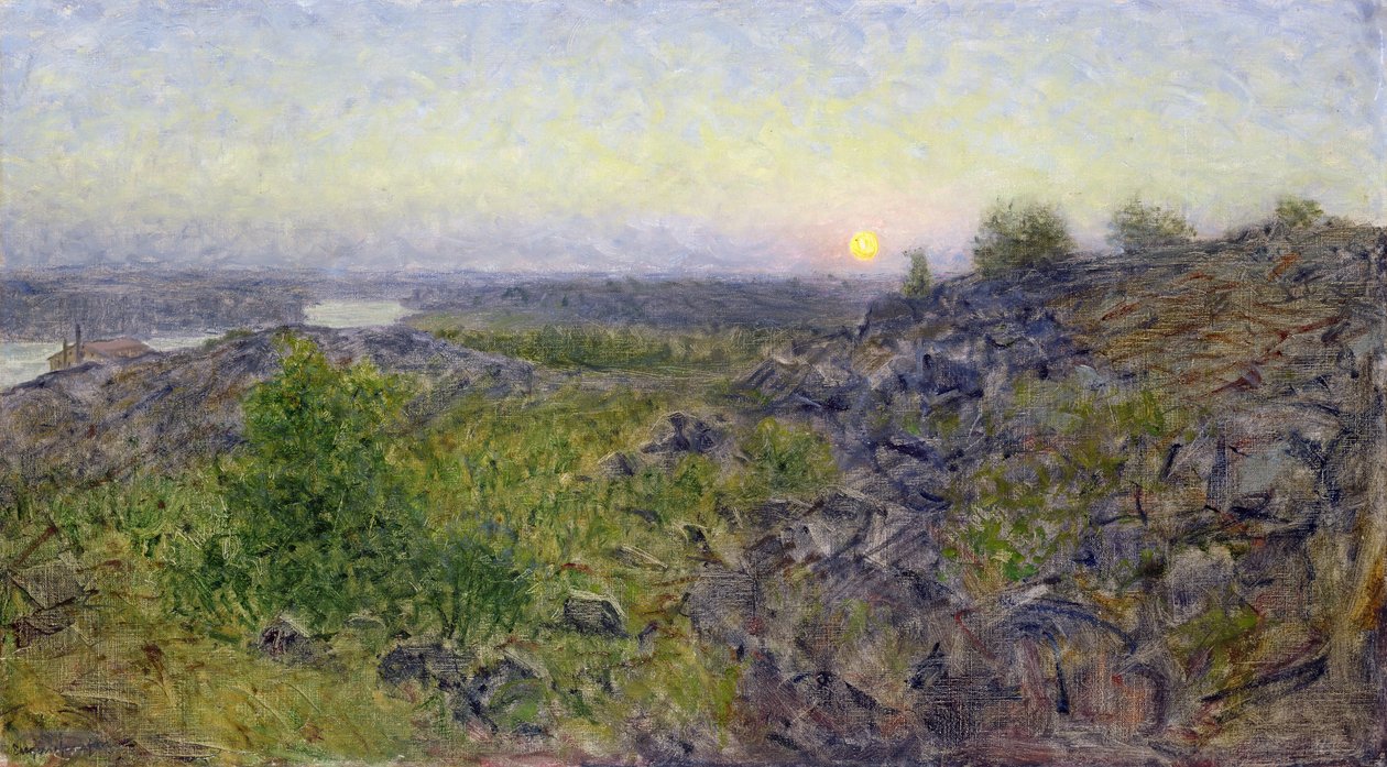 Abend in Tantobergen, 1893 von Eugène Jansson