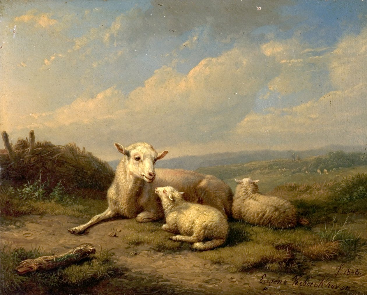 Die Zwillinge von Eugene Joseph Verboeckhoven