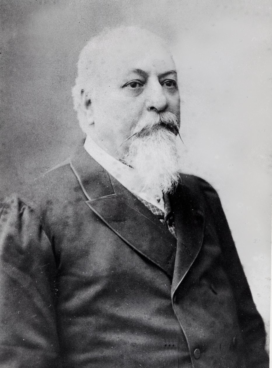Porträt von Antonio Guzman Blanco von Eugene Pirou